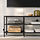 VITTSJÖ - TV bench, black-brown/glass, 100x36x53 cm | IKEA Indonesia - PE933980_S1