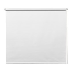 FRIDANS - Block-out roller blind, white, 100x195 cm