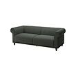 VISKAFORS - 3-seat sofa, Lejde grey/green/brown