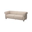VISKAFORS - 3-seat sofa, Lejde light beige/brown
