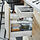IKEA 365+ - stoples makanan kering + penutup, transparan/putih, 1.3 l | IKEA Indonesia - PE934095_S1