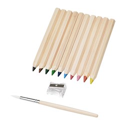 MÅLA - Coloured pencil, mixed colours