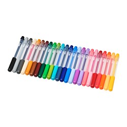 MÅLA - Pena tinta berwarna, warna campuran