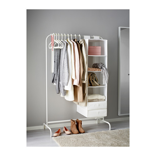 MULIG clothes rack, white, 99x152 cm IKEA Indonesia