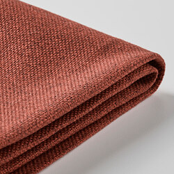 MÅRENÄS - Chair cover, red-brown/Gunnared
