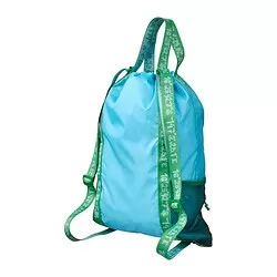 BLÅVINGAD - Ransel, biru/hijau, 13 l