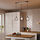 BRUNSTA/SKAFTET - lampu gantung, hitam/dilapisi nikel persegi panjang | IKEA Indonesia - PE818174_S1