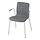 LÄKTARE - conference chair, medium grey/white | IKEA Indonesia - PE899491_S1