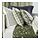 ROTVECKLARE - cushion cover, grey-green/white, 50x50 cm | IKEA Indonesia - PE964833_S1