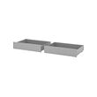 GULLABERG - Kotak penyimpanan ranjang, isi 2, abu-abu, 200 cm | IKEA Indonesia - E1003351_S2