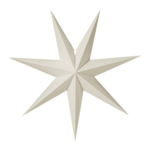 STRÅLA kap lampu, linen/krem, 70 cm | IKEA Indonesia