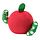 SANDBI - musical toy, apple and worm red/green | IKEA Indonesia - PE964878_S1