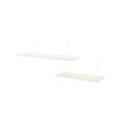 PERSHULT/BERGSHULT - Wall shelf combination, white/white, 120x30 cm