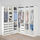 PAX - lemari pakaian sudut, putih, 211/213x236 cm | IKEA Indonesia - PE818209_S1