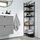 FRÖSJÖN - corner shelf unit, black, 35x156 cm | IKEA Indonesia - PE934274_S1