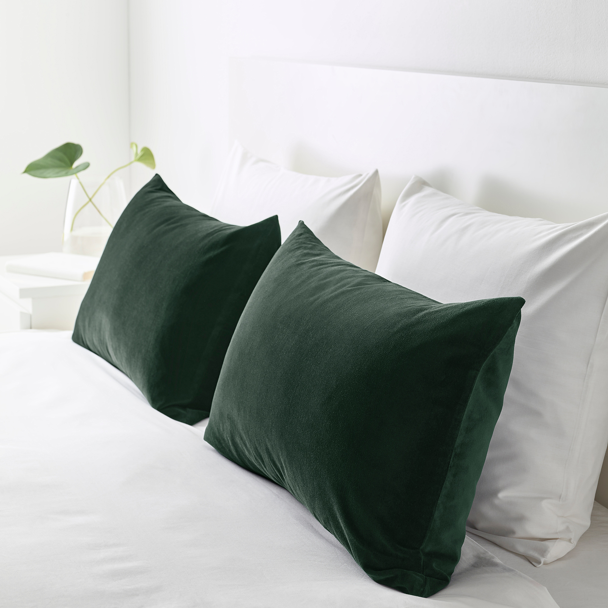 ikea green pillow