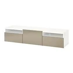 BESTÅ - Meja TV dengan laci dan pintu