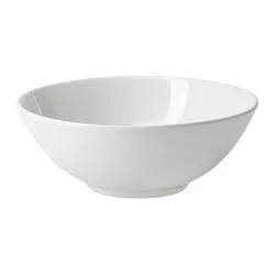 GODMIDDAG - Mangkuk, putih, 16 cm