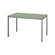 VIHALS - Table, green/green, 125x74 cm