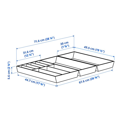 UPPDATERA Measurement Illustration