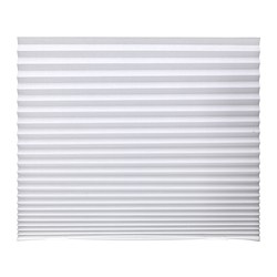 SCHOTTIS - Pleated blind, white, 90x190 cm