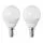 SOLHETTA - bohlam LED E14 470 lumen, bulat putih opal | IKEA Indonesia - PE818303_S1