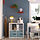 KALLAX - shelving unit, with 4 drawers white/light grey-blue wave shaped, 77x77 cm | IKEA Indonesia - PE965018_S1