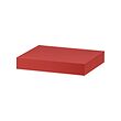 LACK - Wall shelf, red, 30x26 cm
