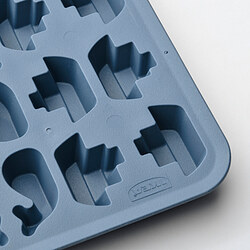SURSÖT - Ice cube tray, dark blue