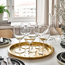 SVALKA - Wine glass, clear glass, 60 cl