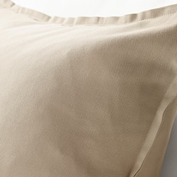 GURLI - Sarung bantal kursi, krem, 50x50 cm