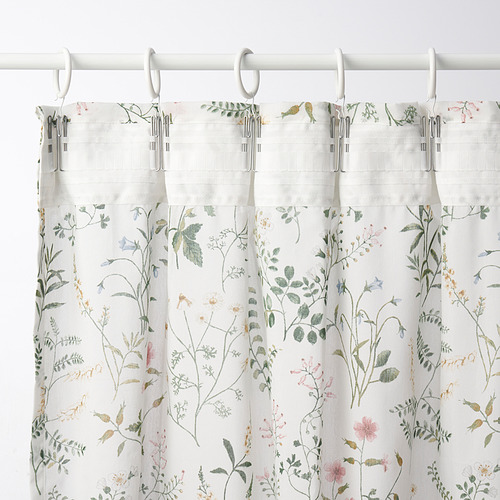 TIMJANSMOTT curtains, 1 pair