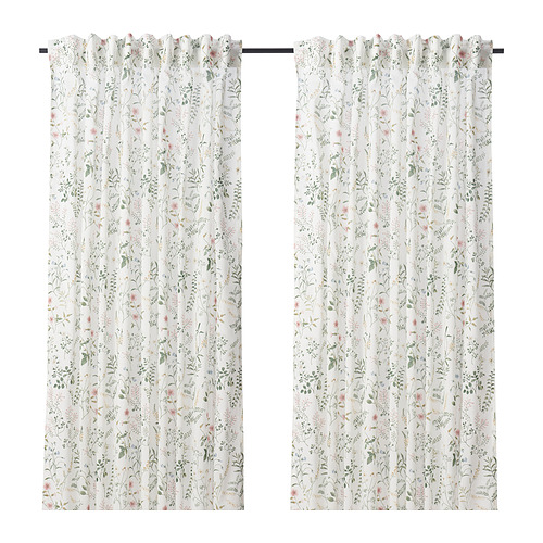 TIMJANSMOTT curtains, 1 pair