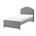HAUGA - upholstered bed frame, Vissle grey, 90x200 cm | IKEA Indonesia - PE764319_S1