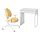 GUNRIK/MICKE - desk and chair, white/yellow | IKEA Indonesia - PE899806_S1