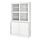 HAVSTA - komb pnympn dg pintu kaca geser, putih, 121x47x212 cm | IKEA Indonesia - PE934559_S1