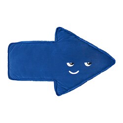 DYKAND - Bantal kursi, anak panah/biru