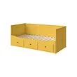 HEMNES - rangka dipan dengan 3 laci, kuning, 80x200 cm | IKEA Indonesia - PE965186_S2