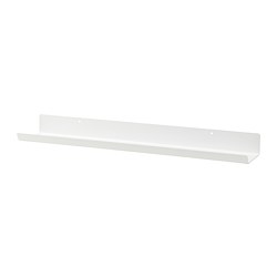 MALMBÄCK - Display shelf, white, 60 cm