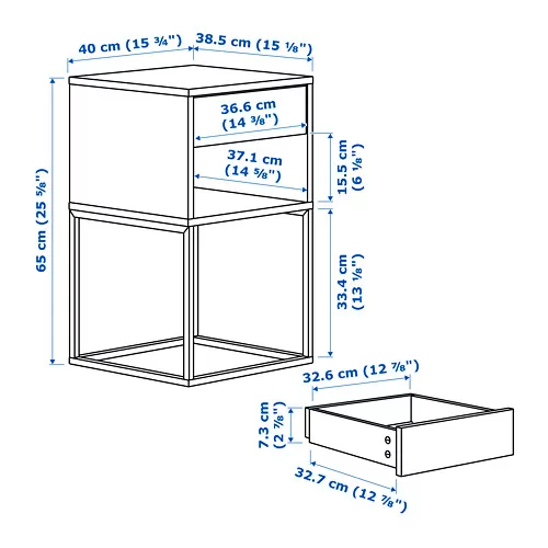 VIKHAMMER Measurement Illustration