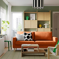 SALTSJÖBADEN - 3-seat sofa, Tonerud red-brown