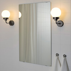 FRIHULT - Lampu dinding, hitam