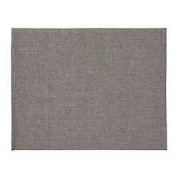 SVARTSENAP - Alas piring, abu-abu, 35x45 cm