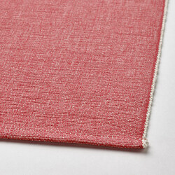 SVARTSENAP - Place mat, pink-red, 35x45 cm