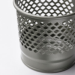 BERGGRAN - Candle holder, grey, 9 cm