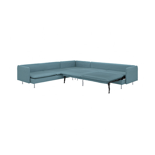 SÖDERHAMN corner sofa-bed, 6-seat