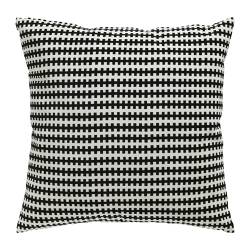 STOCKHOLM - Cushion, black/white, 50x50 cm