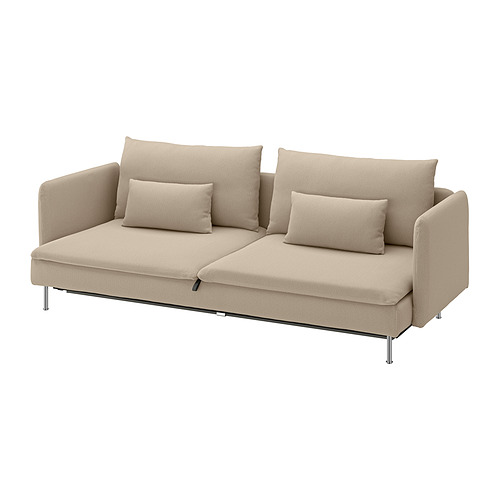 SÖDERHAMN sofa tempat tidur 3 dudukan