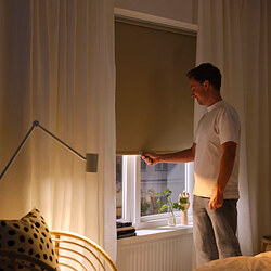 FÖNSTERBLAD - Block-out roller blind, beige, 100x155 cm
