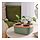 DAKSJUS - self-watering plant pot, terracotta/green, 22x22 cm | IKEA Indonesia - PH196814_S1
